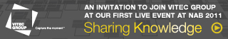 Invitation to NAB 2011 Sharing Knowledge